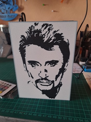 Johnny hallyday lampe - johnny,