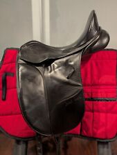 17.5" Bates Isabell Werth Dressage Saddle W/ Interchangeable Gullet