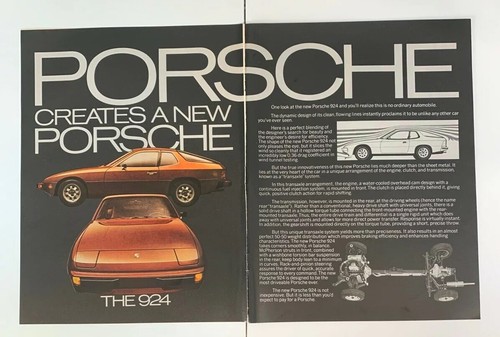 1977 porsche 924 print - porsche,