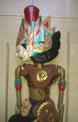 Ancienne wayang marionnette - wayang, de