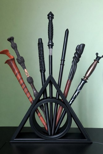 Deathly hallows wand holder - hallows, 7