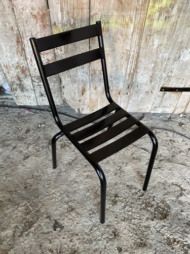 Chaise industrielle bistrot - chaise,
