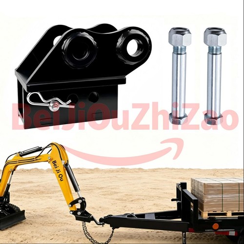 Mini excavator trailer hitch - mini,