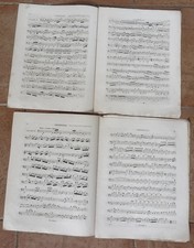 Ancienne Partition De Musique/BEETHOVEN Deux Grand Sonate op 5 Violoncelle