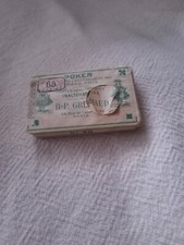 JEUX DE CARTES GRIMAUD , POKER , EXPO UNIVERSELLE 1900 ( FERME ) CARTES OPAQUE