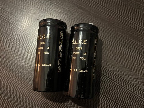 Pair capacitor slce 63v - capacitor,