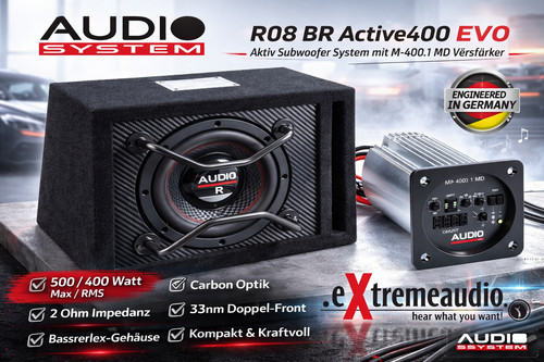 Système audio r08 - système,