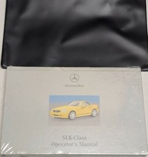 2002 MERCEDES BENZ SLK CLASS OWNERS MANUAL 3.2L 2.3L 230 KOMPRESSOR 320 32AMG S