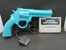 Lethal Enforcers + revolver / light gun - Super Famicom SFC JP - SHVC-LK (p#01)