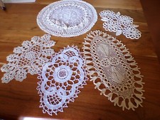 Linge ancien 5 Napperons en