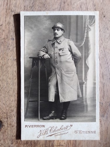 Cdv photographie soldat - cdv,