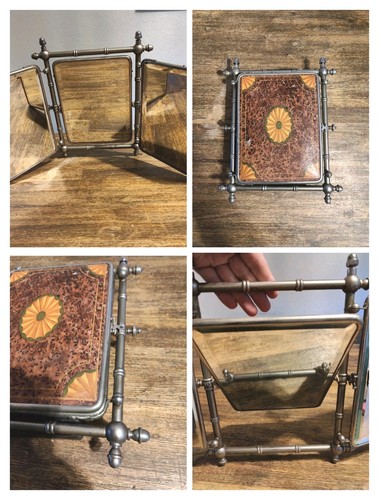 Miroir triptyque art - miroir,