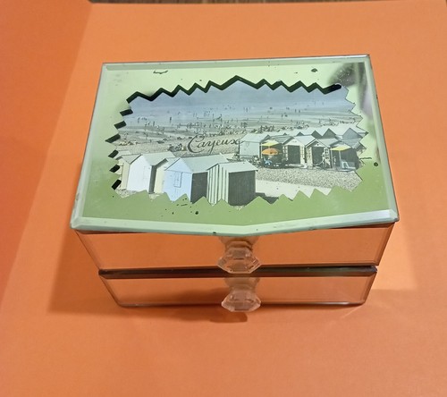 Ancien coffret bijoux en - coffret,