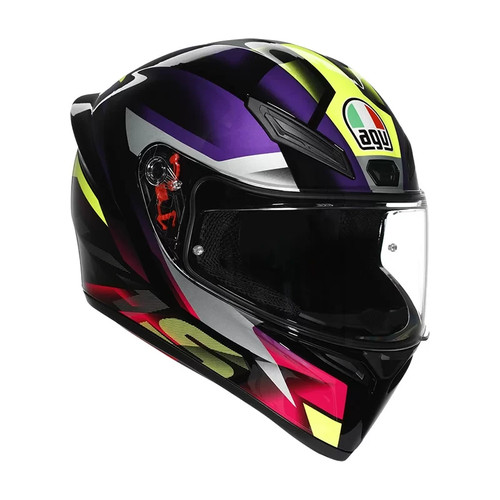 Agv fastlap black purple - k1,
