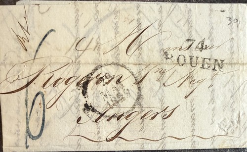 Lettre préphilatélique - 🦬,
