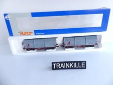 44198 ROCO HO 2 WAGONS A