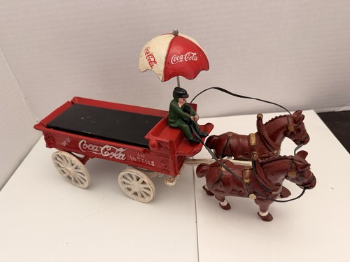 Coca cola horse drawn wagon - coca-cola,