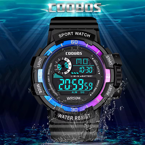 Montre numérique enfant sport - enfant,