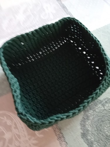 Panier crochet fait - panier,