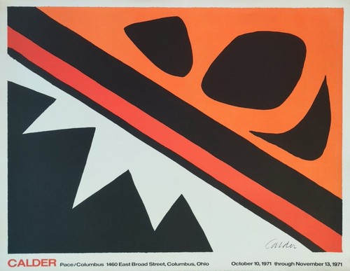 Alexander calder affiche - calder,