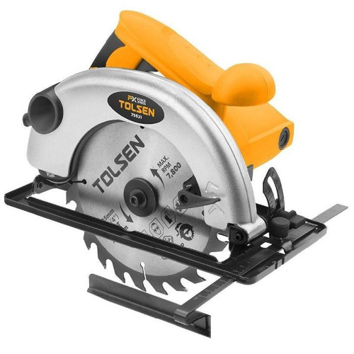 Scie circulaire 1300w tolsen - circulaire,