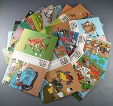 Spirou - Complete Series of 36 Postcards Treasure Journal Franquin 1985
