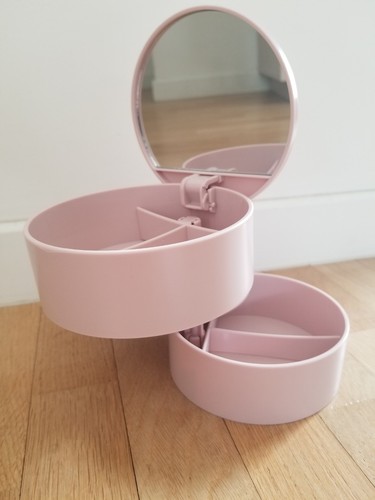 Boîte bijoux avec miroir - boîte, à