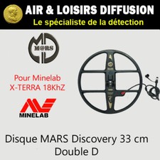 Disque MARS DISCOVERY 33 cm détecteur de métaux MINELAB X TERRA 18 KhZ neuf