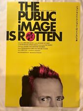 The Public Image is Rotten 2021 Movie Japan Original Promo Poster_Yellow 20x28in