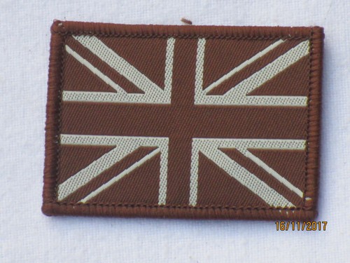 Union jack 40x55mm brun avec - union,