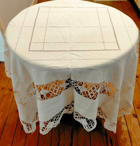 Tres ancienne nappe broderie - ancienne,