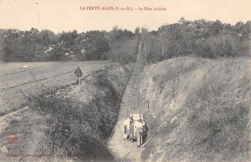 Cpa ferte alais le plan - le,