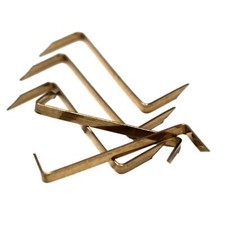 Clips en Z pour cadre photo en toile tendue cuivré