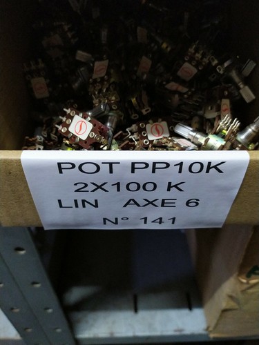 2x100 potentiomètre pot 2x - 2x100,