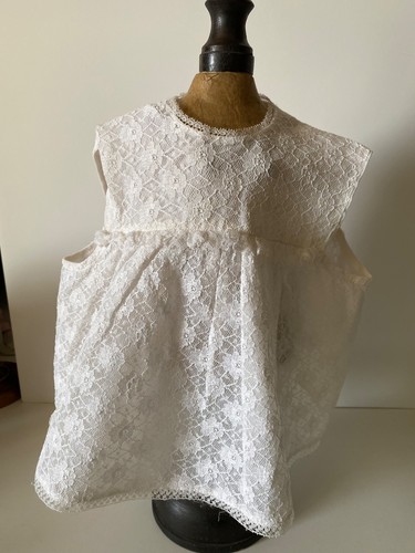 Ancienne robe dentelle vintage - robe,