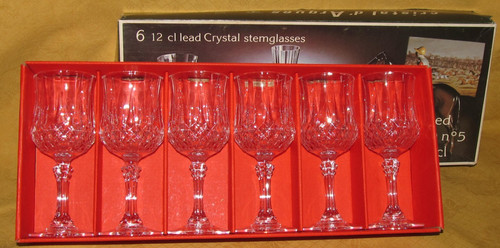 Série verres à vin - série, de