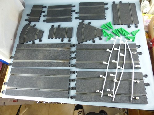 Scalextric lot rails pistes - scalextric,