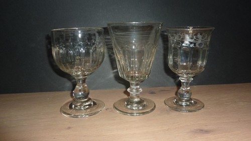 Verres anciens soufflés - 3,