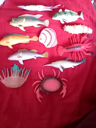 Lot jouets poissons - jouets,