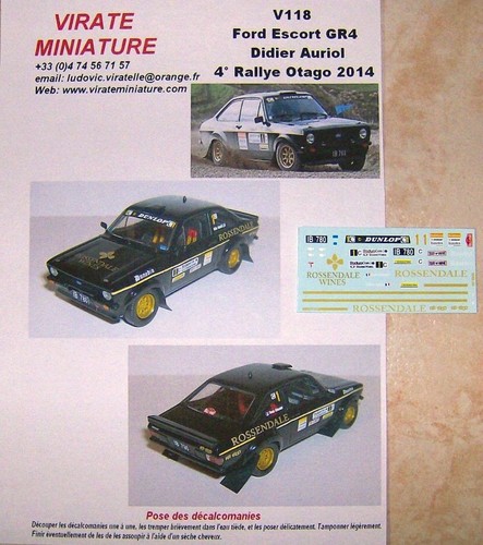 V118 ford escort mk2 gr4 - v118, 4°