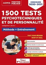 1500 tests psychotechniques et de personnalité - Méthode ... by Deschamps, Sonia