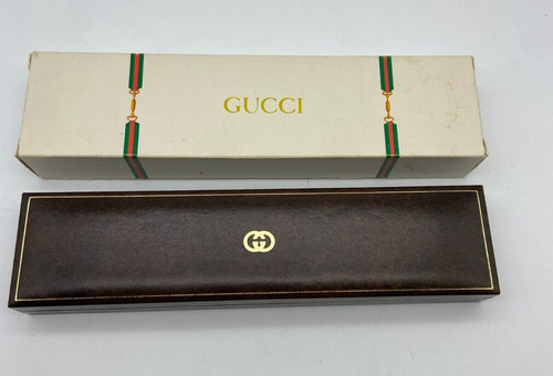 Gucci vintage long brown watch - gucci,