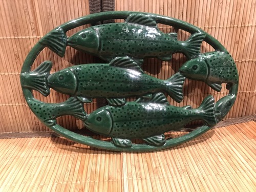 Dessous plat poisson ancien - dessous, de