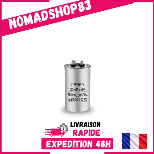 Condensateur moteur cbb65 - moteur, 20