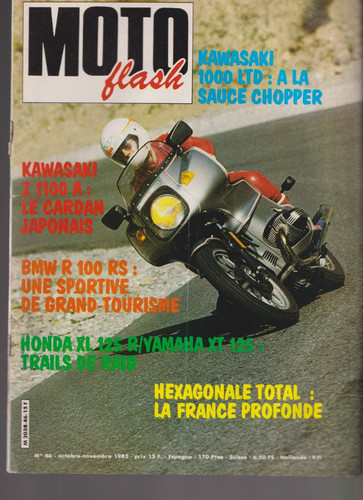 Moto flash kawa 1100 - n°46,