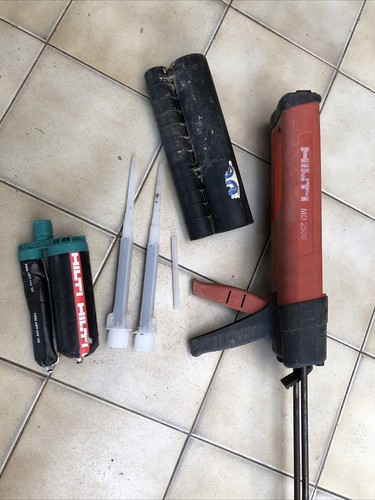 Pistolet scellement chimique - scellement,