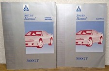 1992 - 93 Mitsubishi 3000GT Service Manual OEM Complete Set
