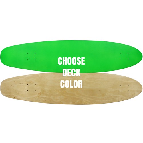 Moose longboard skateboad deck - moose,