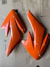 2 carenages avant moto dirt