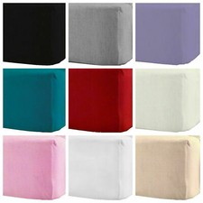 Thermal Flannelette 100% Soft Brushed Cotton Sheet Fitted with/without Pilowcase
